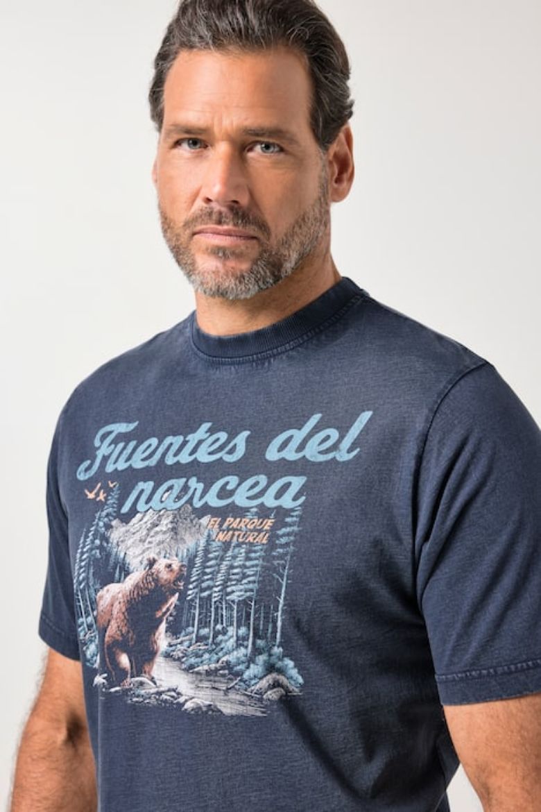 Moda za polnejše Majica kratkih rukava plus velikost, xxl, Ulla Popken in Johann Popken (JP1880)