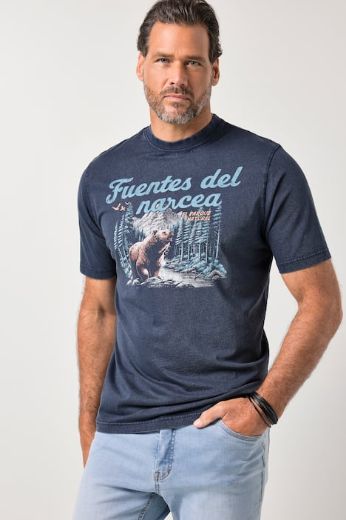 Moda za polnejše Majica kratkih rukava plus velikost, xxl, Ulla Popken in Johann Popken (JP1880)