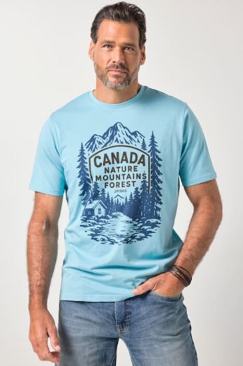 Moda za polnejše Majica kratkih rukava plus velikost, xxl, Ulla Popken in Johann Popken (JP1880)