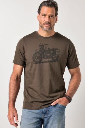 Moda za polnejše Majica kratkih rukava plus velikost, xxl, Ulla Popken in Johann Popken (JP1880)