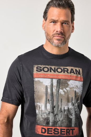 Moda za polnejše Majica kratkih rukava plus velikost, xxl, Ulla Popken in Johann Popken (JP1880)