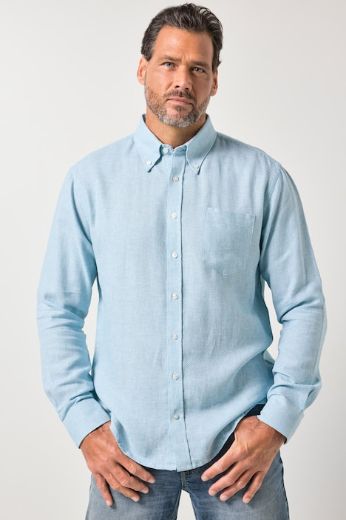 Moda za polnejše Košulja dugih rukava uskog kroja plus velikost, xxl, Ulla Popken in Johann Popken (JP1880)