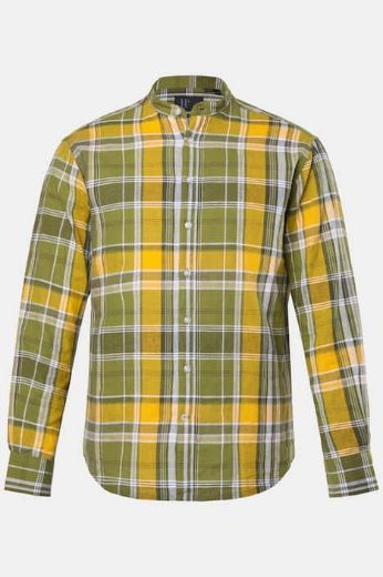 Moda za polnejše Košulja dugih rukava karirana plus velikost, xxl, Ulla Popken in Johann Popken (JP1880)