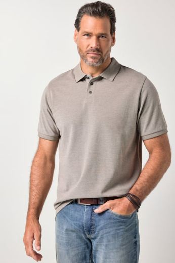 Moda za polnejše Majica polo kratkih rukava plus velikost, xxl, Ulla Popken in Johann Popken (JP1880)