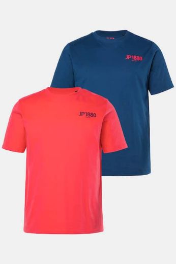 Moda za polnejše Majica kratkih rukava 2 komada plus velikost, xxl, Ulla Popken in Johann Popken (JP1880)