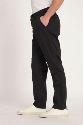 Moda za polnejše Hlače lanene s vezanjem u struku plus velikost, xxl, Ulla Popken in Johann Popken (JP1880)