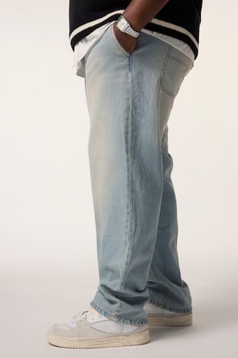 Moda za polnejše Traperice baggy plus velikost, xxl, Ulla Popken in Johann Popken (JP1880)