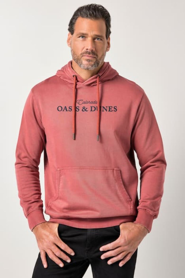 Moda za polnejše Majica dugih rukava sa kapuljačom plus velikost, xxl, Ulla Popken in Johann Popken (JP1880)