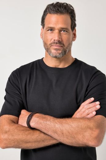 Moda za polnejše Majica kratkih rukava okruglog ovratnika plus velikost, xxl, Ulla Popken in Johann Popken (JP1880)