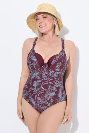 Moda za polnejše Kupaći kostim jednodijelni plus velikost, xxl, Ulla Popken in Johann Popken (JP1880)