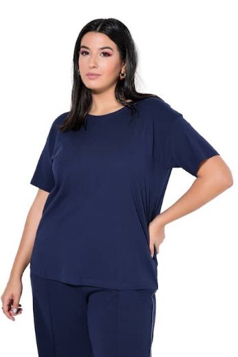 Moda za polnejše Majica okruglog ovratnika kratkih rukava plus velikost, xxl, Ulla Popken in Johann Popken (JP1880)