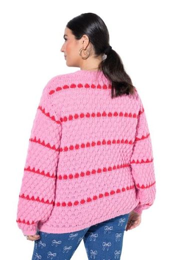 Moda za polnejše Pulover duguh rukava plus velikost, xxl, Ulla Popken in Johann Popken (JP1880)