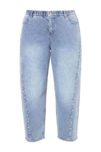 Moda za polnejše Traperice širokih balon nogavica plus velikost, xxl, Ulla Popken in Johann Popken (JP1880)