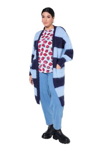 Moda za polnejše Kardigan dužeg kroja plus velikost, xxl, Ulla Popken in Johann Popken (JP1880)