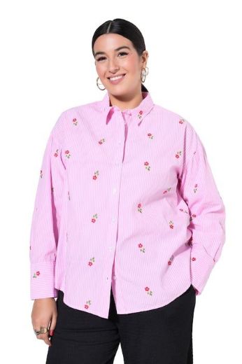 Moda za polnejše Košulja dugih rukava šireg kroja plus velikost, xxl, Ulla Popken in Johann Popken (JP1880)