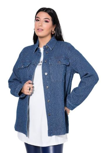 Moda za polnejše Košulja dugih rukava šireg kroja plus velikost, xxl, Ulla Popken in Johann Popken (JP1880)