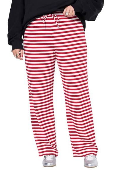 Slika Hlače širokih nogavica na pruge