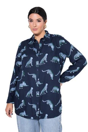 Moda za polnejše Košulja dugih rukava ravnog kroja plus velikost, xxl, Ulla Popken in Johann Popken (JP1880)