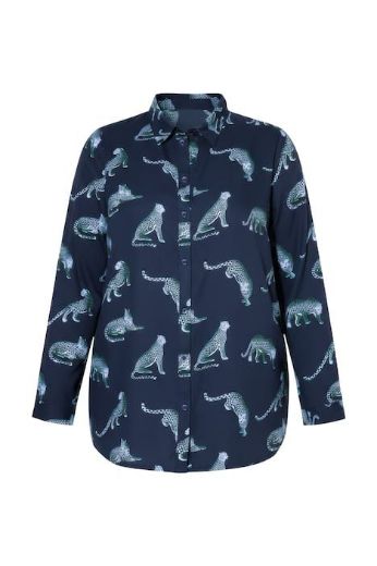 Moda za polnejše Košulja dugih rukava ravnog kroja plus velikost, xxl, Ulla Popken in Johann Popken (JP1880)