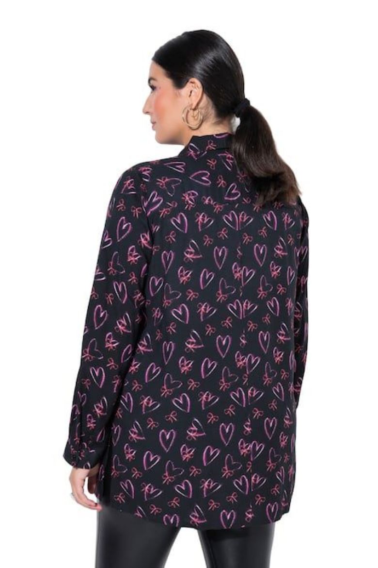 Moda za polnejše Košulja dugih rukava ravnog kroja plus velikost, xxl, Ulla Popken in Johann Popken (JP1880)