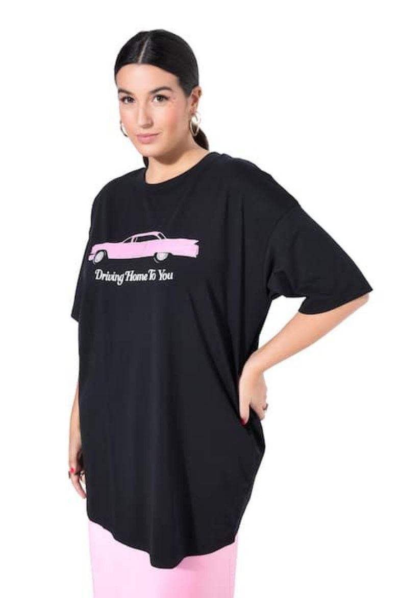 Moda za polnejše Majica kratkih rukava šireg kroja plus velikost, xxl, Ulla Popken in Johann Popken (JP1880)