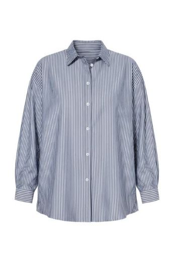 Moda za polnejše Košulja dugih rukava šireg kroja na pruge plus velikost, xxl, Ulla Popken in Johann Popken (JP1880)