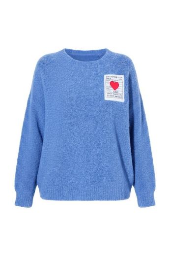 Moda za polnejše Pulover dugih rukava šireg kroja plus velikost, xxl, Ulla Popken in Johann Popken (JP1880)