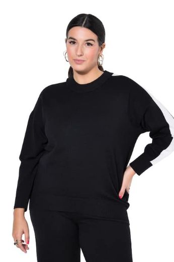 Moda za polnejše Pulover dugih rukava šireg kroja plus velikost, xxl, Ulla Popken in Johann Popken (JP1880)