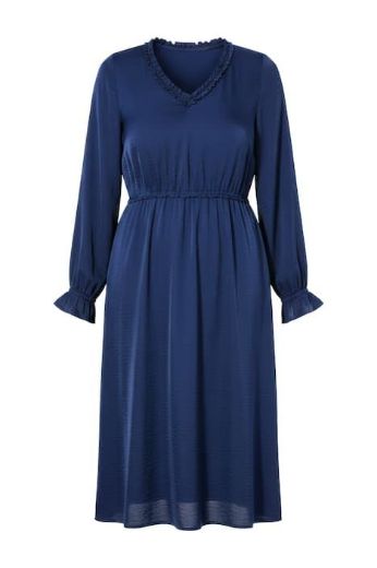 Moda za polnejše Haljina midi dugih rukava plus velikost, xxl, Ulla Popken in Johann Popken (JP1880)