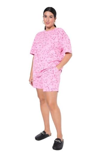 Moda za polnejše Pidžama dvodjelna kratkih nogavica plus velikost, xxl, Ulla Popken in Johann Popken (JP1880)