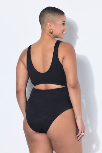 Moda za polnejše Kupaći kostim jednodijelni s otvorima plus velikost, xxl, Ulla Popken in Johann Popken (JP1880)