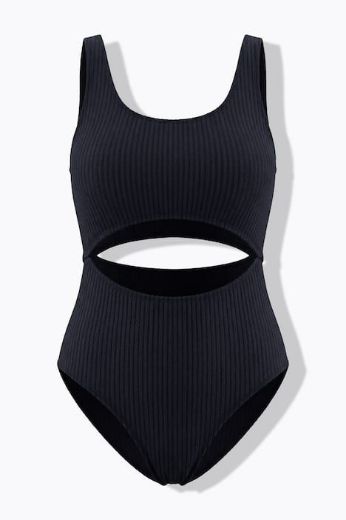 Moda za polnejše Kupaći kostim jednodijelni s otvorima plus velikost, xxl, Ulla Popken in Johann Popken (JP1880)