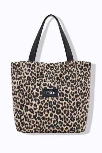 Moda za polnejše Torba prošivena s leopard uzorkom plus velikost, xxl, Ulla Popken in Johann Popken (JP1880)