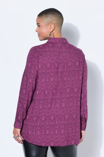 Moda za polnejše Bluza s dugim rukavima ravnog kroja plus velikost, xxl, Ulla Popken in Johann Popken (JP1880)