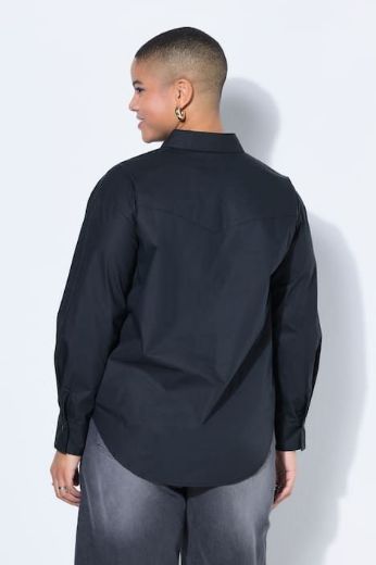 Moda za polnejše Košulja dugih rukava s ukrasima plus velikost, xxl, Ulla Popken in Johann Popken (JP1880)