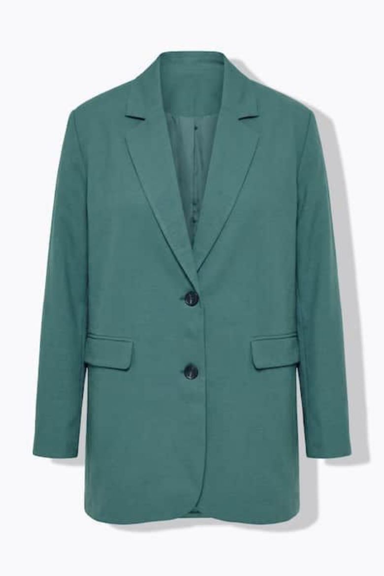 Moda za polnejše Sako od lana plus velikost, xxl, Ulla Popken in Johann Popken (JP1880)