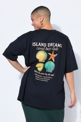 Moda za polnejše Majica kratkih rukava plus velikost, xxl, Ulla Popken in Johann Popken (JP1880)