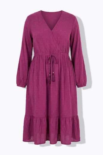 Moda za polnejše Haljjina dugih rukava plus velikost, xxl, Ulla Popken in Johann Popken (JP1880)