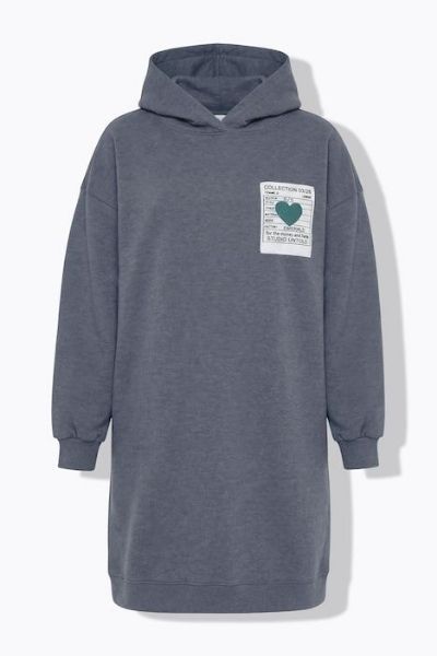 Slika Haljina širokog kroja s kapuljačom