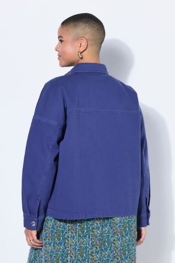 Moda za polnejše Košulja traper širokog kroja s 3 džepa plus velikost, xxl, Ulla Popken in Johann Popken (JP1880)