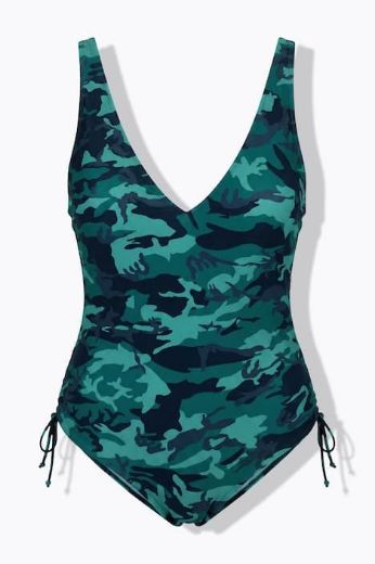 Moda za polnejše Kupaći kostim jednodijelni mekanih košarica plus velikost, xxl, Ulla Popken in Johann Popken (JP1880)