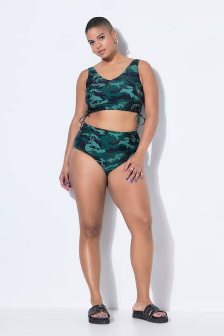 Moda za polnejše Kupaće gaćice visokog struka plus velikost, xxl, Ulla Popken in Johann Popken (JP1880)