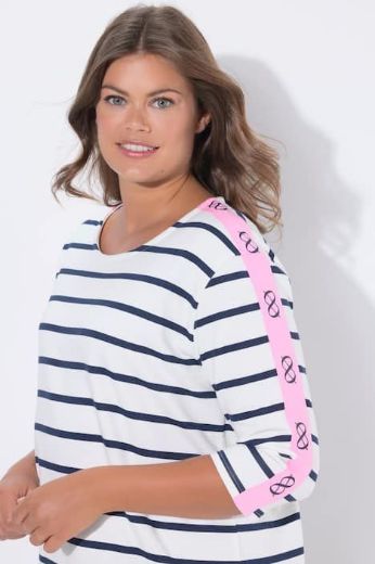 Moda za polnejše Majica prugasta sa dugim rukavima plus velikost, xxl, Ulla Popken in Johann Popken (JP1880)