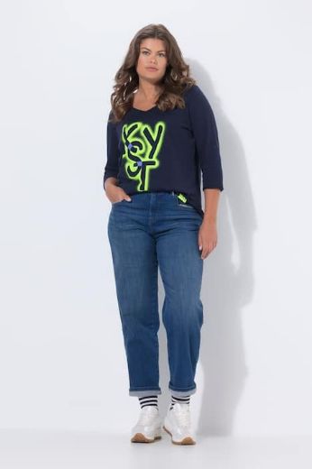 Moda za polnejše Traperice širokih nogavica plus velikost, xxl, Ulla Popken in Johann Popken (JP1880)