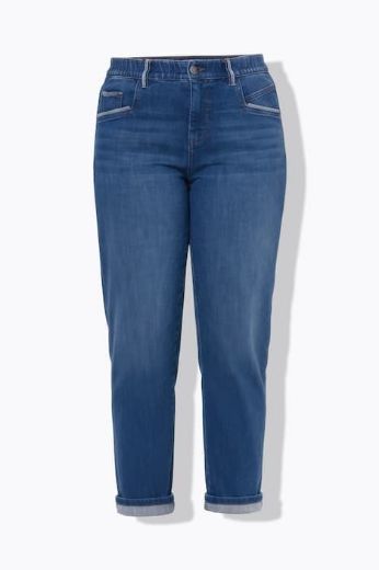 Moda za polnejše Traperice širokih nogavica plus velikost, xxl, Ulla Popken in Johann Popken (JP1880)