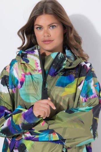 Moda za polnejše Kabanica s kapuljačom plus velikost, xxl, Ulla Popken in Johann Popken (JP1880)