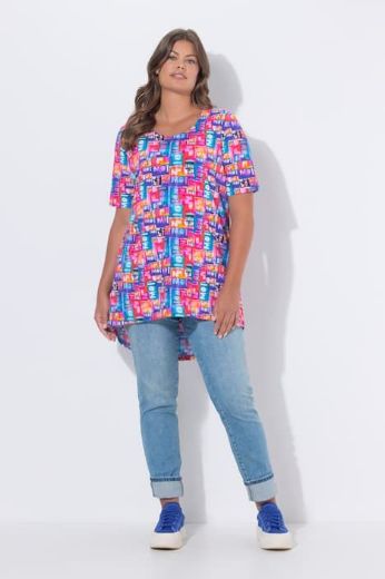 Moda za polnejše Majica kratkih rukava okruglog izreza plus velikost, xxl, Ulla Popken in Johann Popken (JP1880)