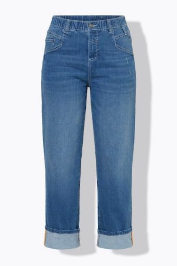 Moda za polnejše Traperice širokih nogavica plus velikost, xxl, Ulla Popken in Johann Popken (JP1880)