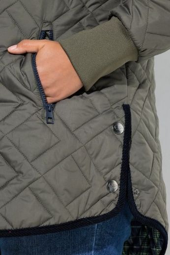 Moda za polnejše Jakna s kariranom podstavom plus velikost, xxl, Ulla Popken in Johann Popken (JP1880)