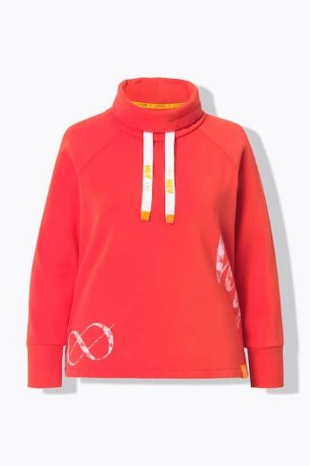 Moda za polnejše Majica dugih rukava s ovratnikom plus velikost, xxl, Ulla Popken in Johann Popken (JP1880)